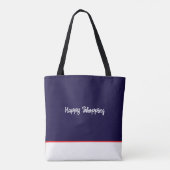 Moderne Symbol-Minimalismus-Tasche Tasche (Rückseite)