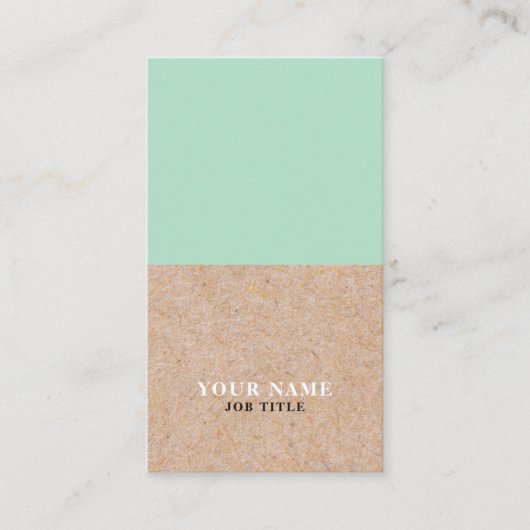 Moderne tadellose DRUCK Visitenkarte (Vorderseite)