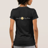 Moderne Tagesgeld-Göttin - dunkles Shirt (Rückseite)