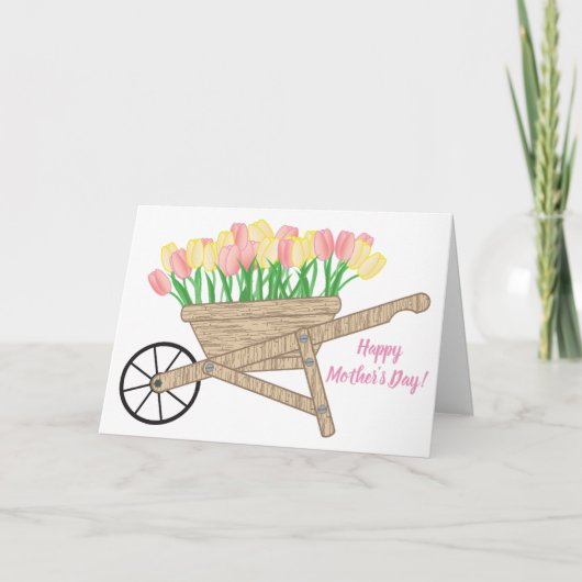 MODERNE TAGESKARTE DANKESKARTE (Vorderseite)