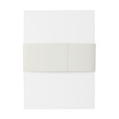 Moderne Tan Cream Script Wedly Bly Band (Rückseitenbeispiel)