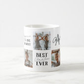 Moderne Tante Tante Tante FotoCollage Kaffeetasse (Mittel)