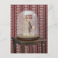 MODERNE TANZEINLADUNG Postkarte