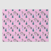 Moderne Tänzer geben Wrap-Set Seidenpapier (Vorderseite)