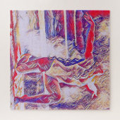 Moderne Tänzerleidenschaft für Tanz Puzzle (Horizontal)