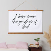 Moderne Tapisserie aus Holz Wandteppich Mit Holzrahmen (Schlafzimmer)