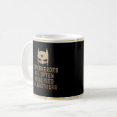 Moderne Tasse "Brothers Superhero" (Vorderseite Links)