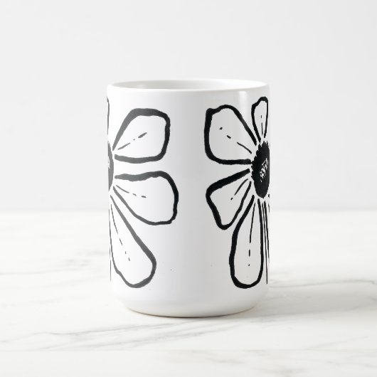 Moderne Tasse der Blume (Mittel)
