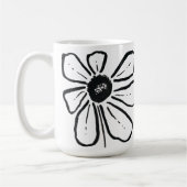 Moderne Tasse der Blume (Links)