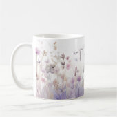 Moderne Tasse der Mama mit handgeschriebenen Schri (Links)