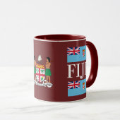 Moderne Tasse Fidschis (VorderseiteRechts)