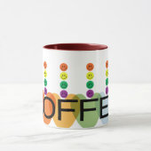 Moderne Tasse für Herzkaffee - Helle & Cheerf (Zentrum)