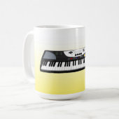 Moderne Tastatur Synth: Modell 3D: Tasse (Vorderseite Links)