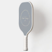 Moderne Taube Gray aus dem Mittelalter | Name des  Pickleball Schläger (Links)