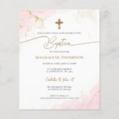 Moderne Taufe der Rosa-Cross-Girl (Vorderseite)