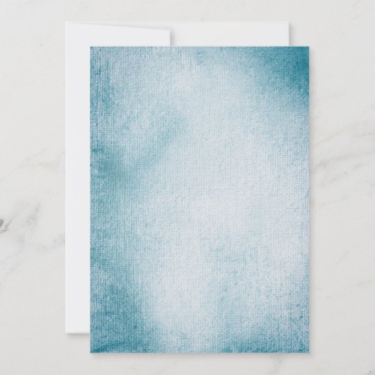 Moderne Taufe Einladung (Rückseite)