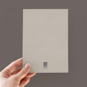 Moderne Taupe Ampersand Hochzeit Einladung