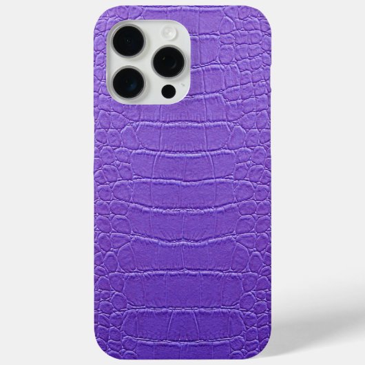 Moderne Taupe Croc Leather Textur Case-Mate iPhone Hülle (Rückseite)