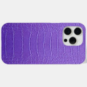 Moderne Taupe Croc Leather Textur Case-Mate iPhone Hülle (Rückseite (Horizontal))
