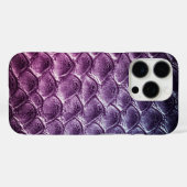 Moderne Taupe Croc Leather Textur Case-Mate iPhone Hülle (Rückseite (Horizontal))