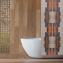 Moderne Taupe Denim und Rost