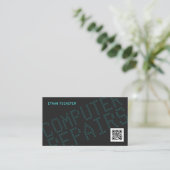 Moderne Technik Visitenkarte (Stehend Vorderseite)