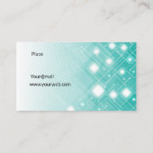 Moderne Technik Visitenkarte (Rückseite)