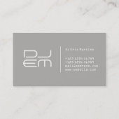 Moderne Technologie futuristisch Visitenkarte (Rückseite)