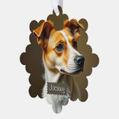 Moderne Template Begleiter Liebhaber Blue kariert Ornament Karte (Linke Ecke)