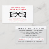 Moderne Terminkarte (Vorne/Hinten)