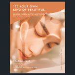 Moderne Terracotta & Pink Business Flyer<br><div class="desc">Modernes,  minimalistisches (Terrakotta und Rosa) boho-inspiriert Business-Schicht. Wählen Sie das ''Edit using Design Tool'',  um das Design weiter anzupassen. *Empfohlen,  mit Ihrem Computer zu bearbeiten</div>