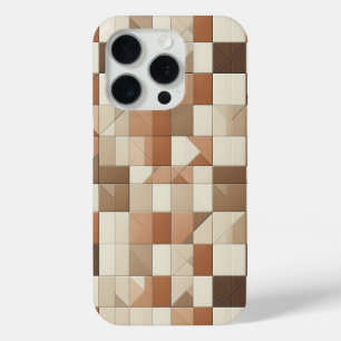 Moderne Terrakotta- und Tangeometrische Handyhülle Case-Mate iPhone Hülle