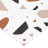 Moderne Terrazzo Geometric Abstrakt Boho Tableclot Tischdecke (Schrägansicht)