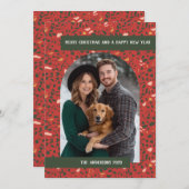 Moderne Terrazzo Weihnachten (Vorne/Hinten)