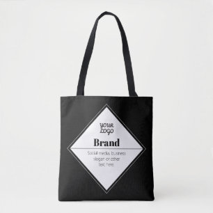 Moderne Textgestaltung & Ihr Logo Tasche