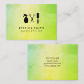 Moderne Textur Visitenkarte (Vorne/Hinten)