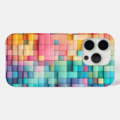 Moderne Texturierte Pastell-Block-Handyhülle - Bun Case-Mate iPhone Hülle (Rückseite (Horizontal))