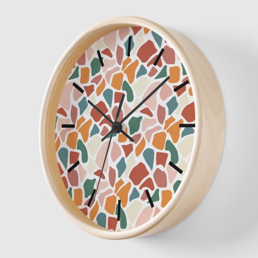 Moderne Tierdrucke Uhr (Winkel)