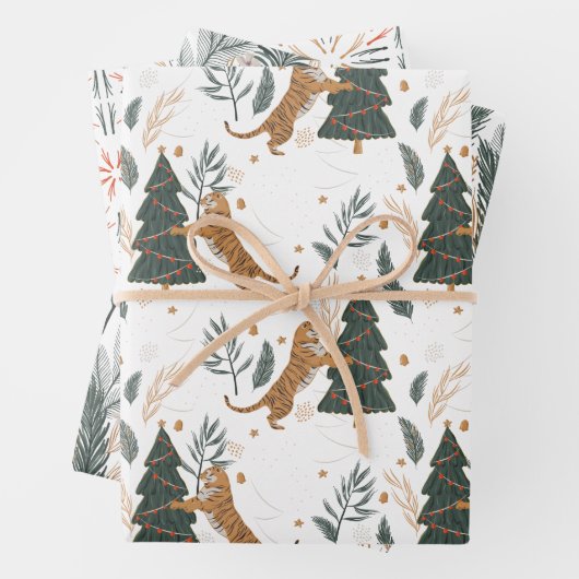 Moderne Tiger Blätter Urlaub (Beispiel)