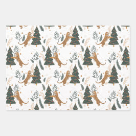 Moderne Tiger Blätter Urlaub