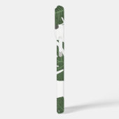 Moderne Tiger und Dschungel Blätter Art Personalis Case-Mate iPhone Hülle (Rückseite / Links)