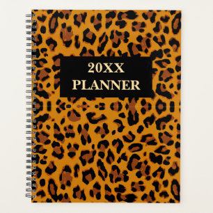 Moderne Tigerdecke Wochen- und Monatsplaner Planer