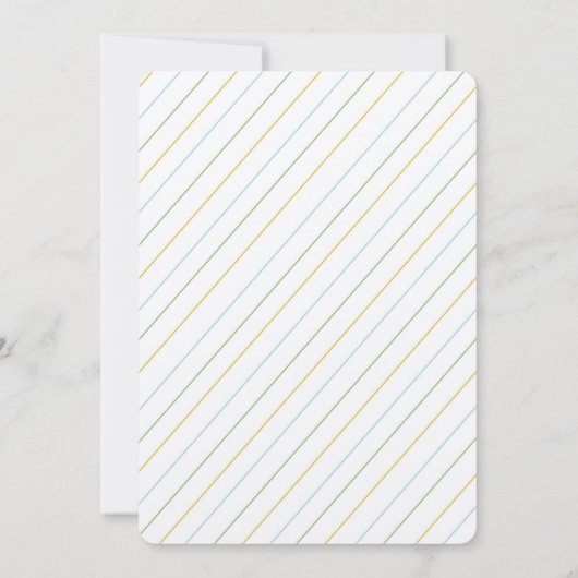 Moderne Tiki Bar Luau Einladung (Rückseite)