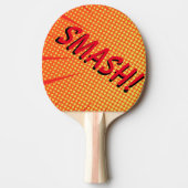 Moderne Tischtennis Smash Red Color Schläger (Vorderseite)