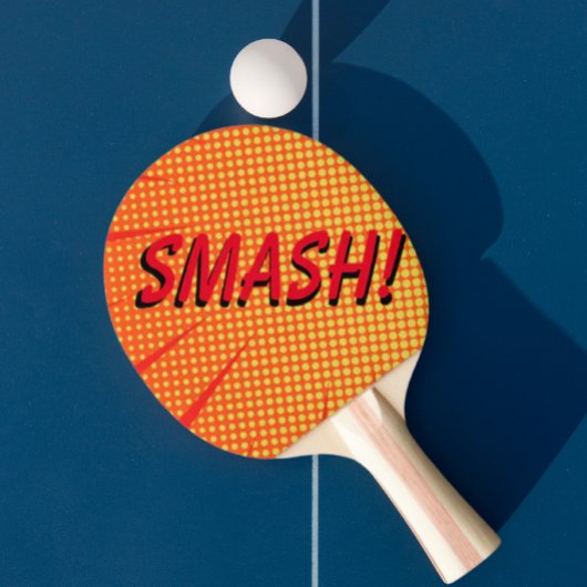 Moderne Tischtennis Smash Red Color Schläger