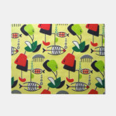 Moderne Tor Mat-Mat für den Bau von Atomfischen au Fußmatte (Vorderseite)