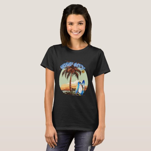 Moderne Touristenreise T-Shirt (Vorne ganz)