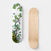 Moderne traditionelle chinesische Naturszene Graph Skateboard (Vorderseite)
