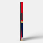 Moderne traditionelle Weihnachtsfeiertage Rot Case-Mate iPhone Hülle (Rückseite / Rechts)