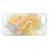 Moderne transparente Ebenen/Gelb- und Weichfarben Case-Mate iPhone Hülle (Rückseite (Horizontal))